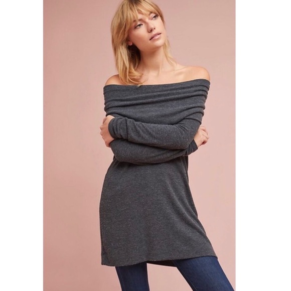 Anthropologie Dresses & Skirts - Anthropologie Michael Stars Dress Tunic Gray SM